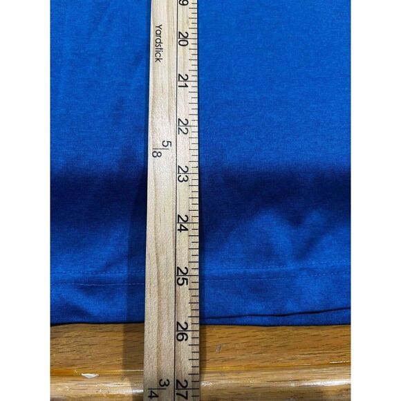 Hammer Bowling Polo Men's Size S Blue Polo Patch 1/4 Button Up Gecko Athleisure - Picture 7 of 7